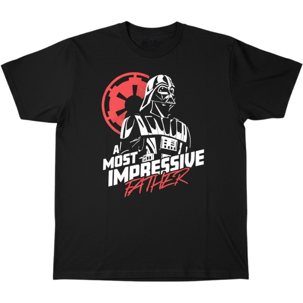 Star Wars Darth Vader A Most Impressive Father T-Shirt Mens 2XL Black Mad Engine